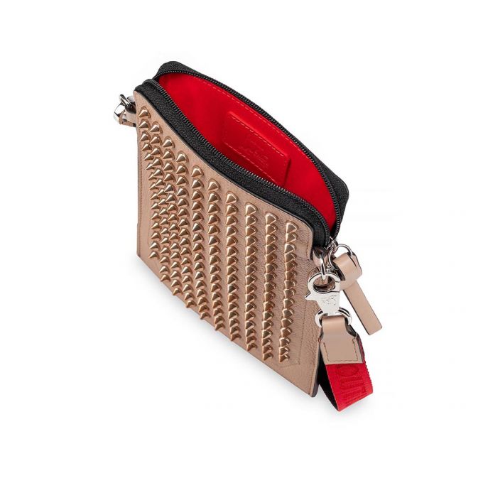 Christian Louboutin Loubilab Classic Læder Pouches Pouches Herre Brune | DK-24291