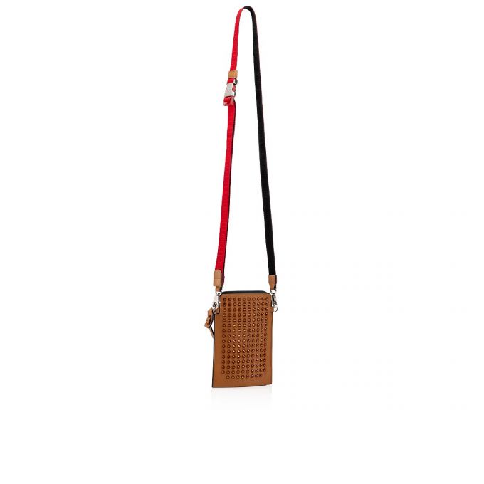 Christian Louboutin Loubilab Classic Læder Pouches Pouches Herre Brune | DK-62531