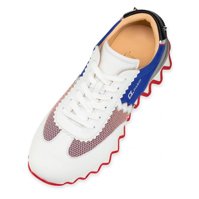 Christian Louboutin Loubishark Calf Sneakers Sneakers Herre Flerfarvede | DK-16687