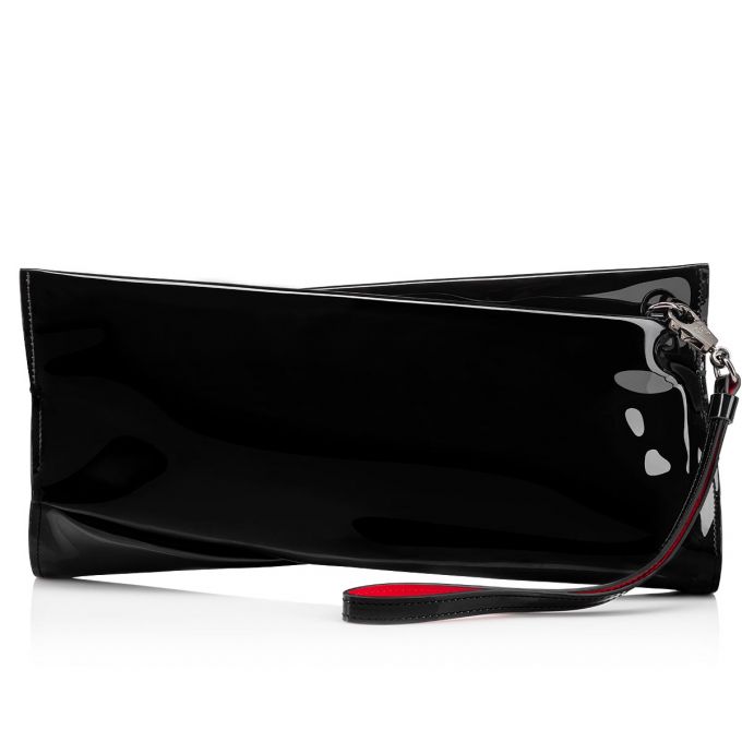 Christian Louboutin Loubitwist Clutch Classic Læder Evening Bags Evening Bags Dame Sort | DK-54347