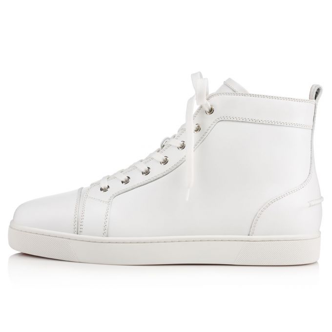 Christian Louboutin Louis 000 Calf Sneakers Sneakers Herre Hvide | DK-94973