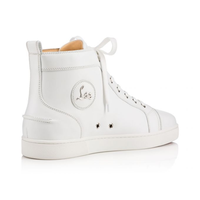 Christian Louboutin Louis 000 Calf Sneakers Sneakers Herre Hvide | DK-94973