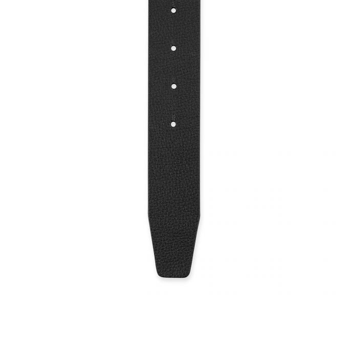 Christian Louboutin Louis Belt Mat Classic Læder Belts Bælter Herre Sort | DK-73770