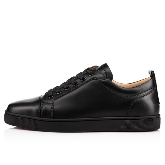 Christian Louboutin Louis Junior 000 Calf Sneakers Sneakers Herre Sort | DK-67312