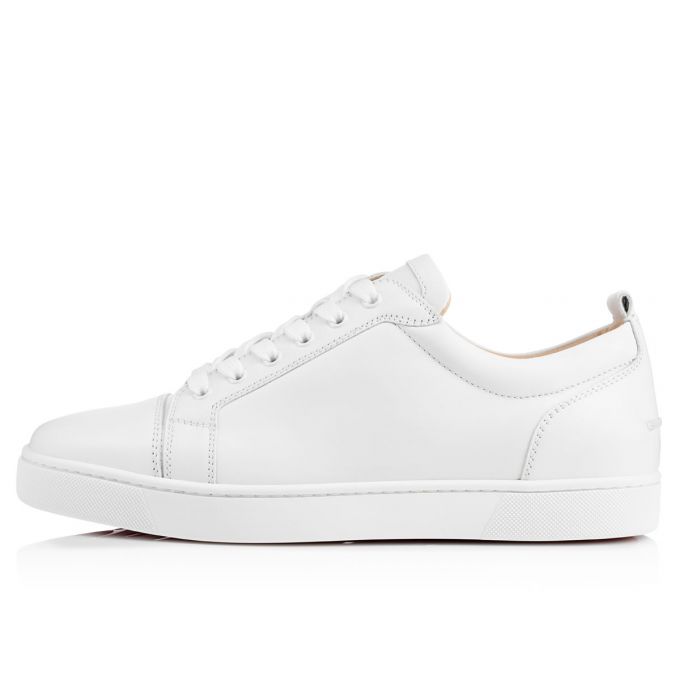 Christian Louboutin Louis Junior 000 Calf Sneakers Sneakers Herre Hvide | DK-78887