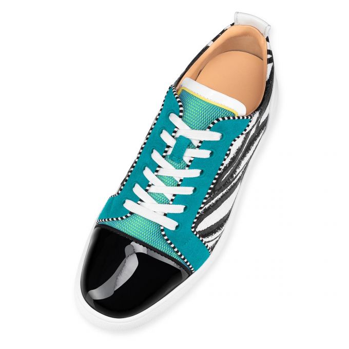 Christian Louboutin Louis Junior Orlato Bomulds Sneakers Sneakers Herre Flerfarvede | DK-06814