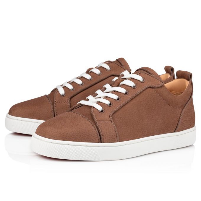 Christian Louboutin Louis Junior Orlato Calf Sneakers Sneakers Herre Brune | DK-72265