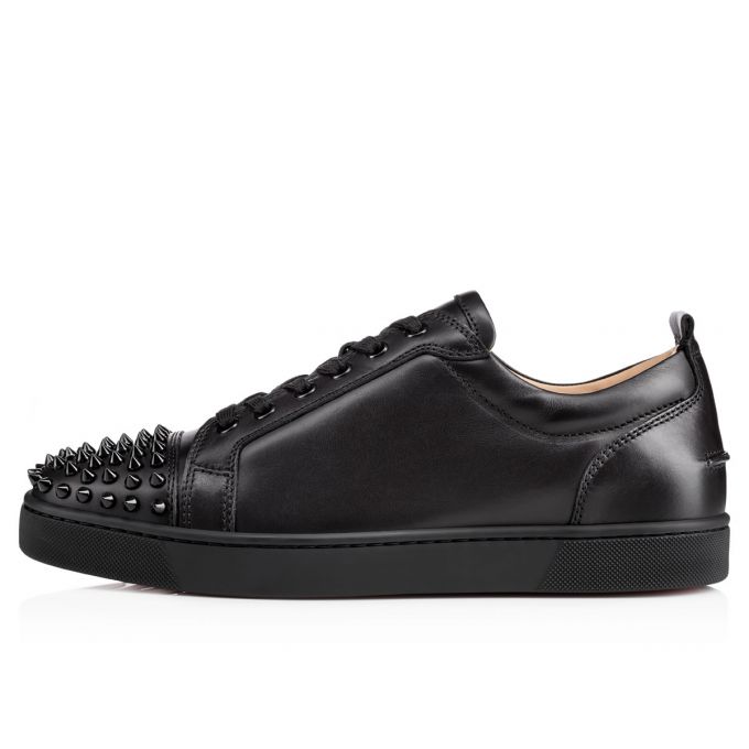 Christian Louboutin Louis Junior Sp 000 Calf Sneakers Sneakers Herre Sort | DK-89114