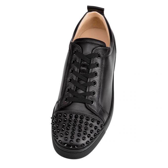 Christian Louboutin Louis Junior Sp 000 Calf Sneakers Sneakers Herre Sort | DK-89114