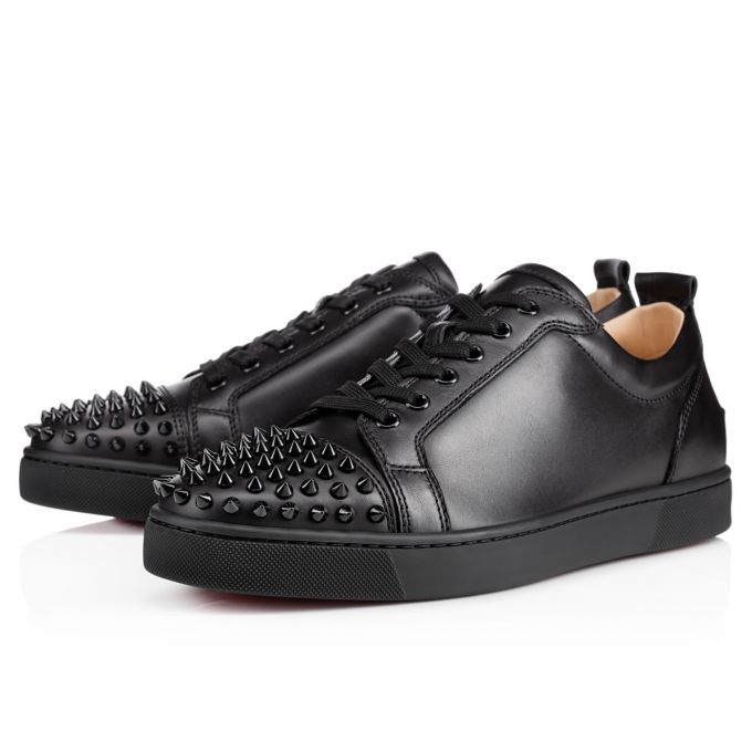 Christian Louboutin Louis Junior Sp 000 Calf Sneakers Sneakers Herre Sort | DK-89114