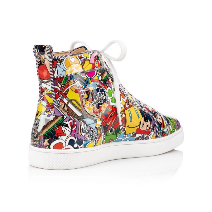 Christian Louboutin Louis Orlato Flade Pat Super Lo Creative Læder Sneakers Sneakers Herre Flerfarvede | DK-34701