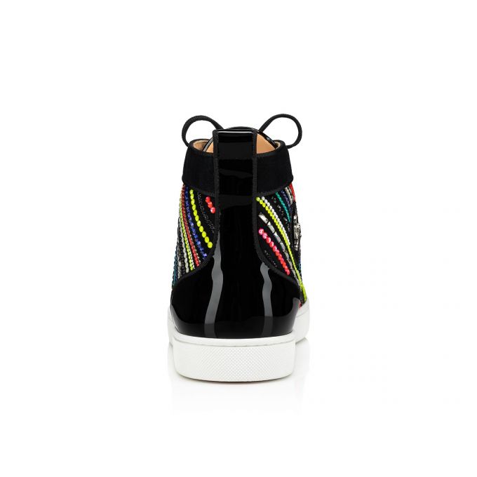 Christian Louboutin Louis Rays Sneakers Sneakers Herre Sort Flerfarvede | DK-08668