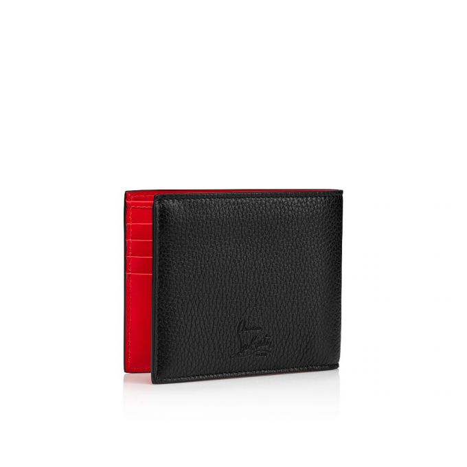 Christian Louboutin M Coolcard Wallet Calf Empire/ Classic Læder Wallets Pung Herre Sort | DK-15881