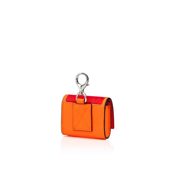 Christian Louboutin M Grilou Airpods Case Creative Læder Pouches Pouches Herre Orange | DK-92293