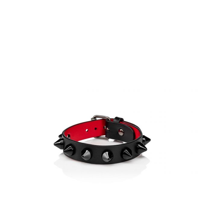 Christian Louboutin M Loubilink Bracelet Bracelets Bracelets Herre Rød Sort | DK-37244