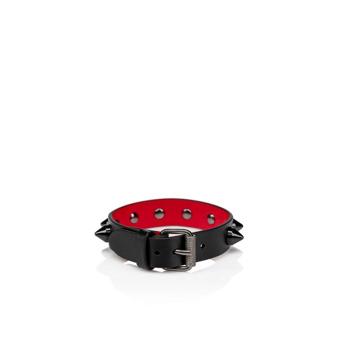 Christian Louboutin M Loubilink Bracelet Bracelets Bracelets Herre Rød Sort | DK-37244