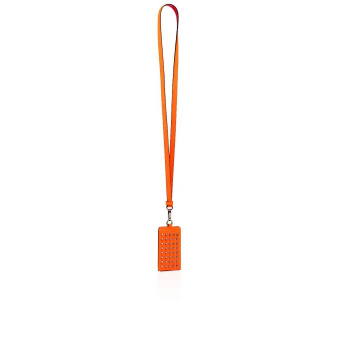 Christian Louboutin M Miloucah Creative Læder Card Holder Card Holder Herre Orange | DK-77667