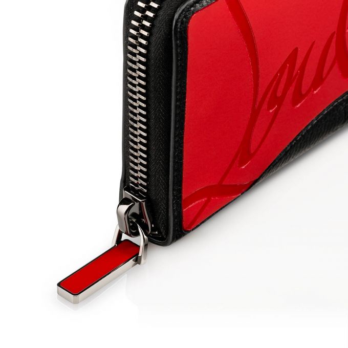 Christian Louboutin M Panettone Wal Classic Læder Wallets Pung Herre Rød Sort | DK-24202