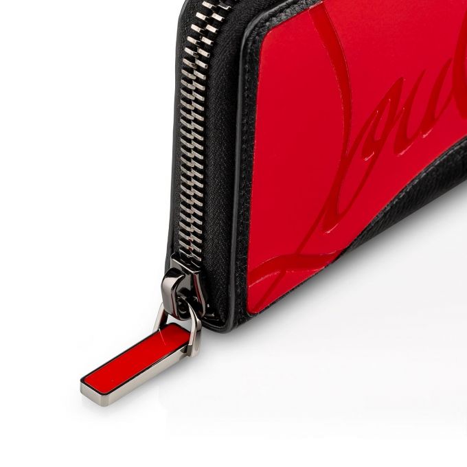 Christian Louboutin M Panettone Wal Classic Læder Wallets Pung Herre Rød Sort | DK-24202