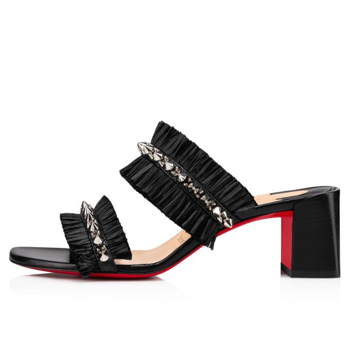 Christian Louboutin Marivodou 55 Mules Mules Dame Sort | DK-43582