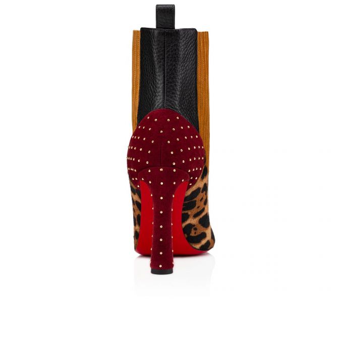 Christian Louboutin Me In The 90s Plume 100 Version Exotic Læder Boots Støvler Dame Flerfarvede | DK-29640