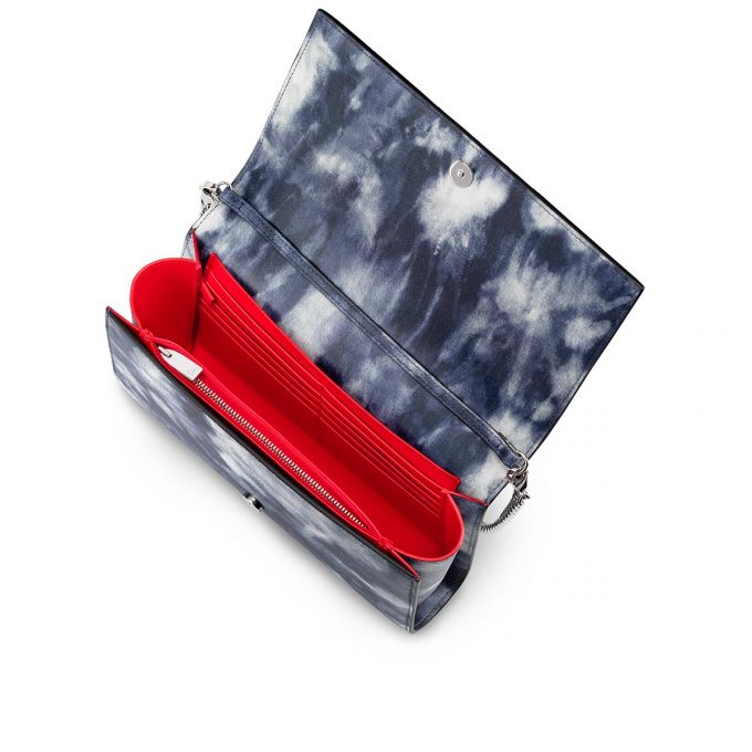 Christian Louboutin Paloma Clutch Creative Læder Pouches Pouches Dame Flerfarvede Sølv | DK-46023