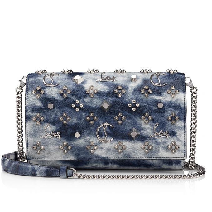 Christian Louboutin Paloma Clutch Creative Læder Pouches Pouches Dame Flerfarvede Sølv | DK-46023