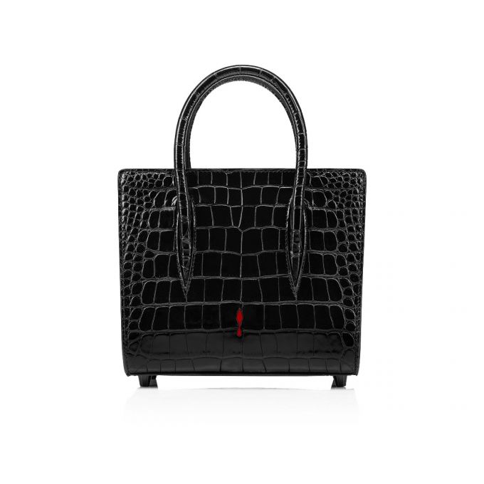 Christian Louboutin Paloma S Mini Creative Læder Top Handles Top Handles Dame Sort | DK-81207