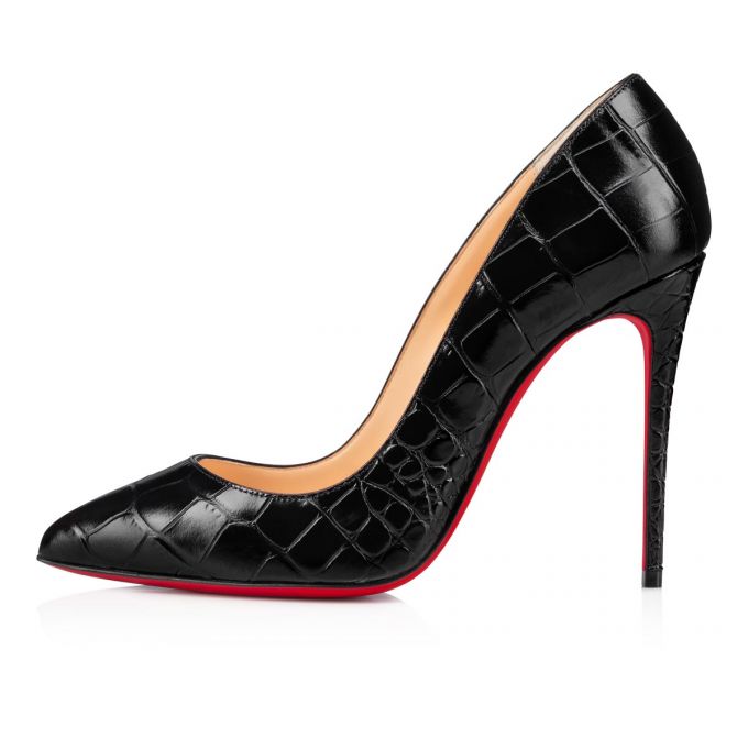 Christian Louboutin Pigalle Follies 100 Calf Pumps Pumps Dame Sort | DK-81027