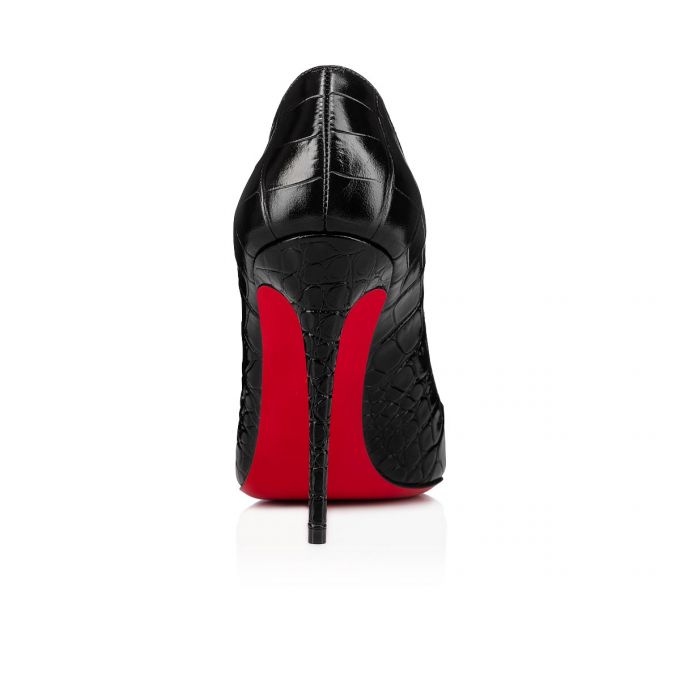 Christian Louboutin Pigalle Follies 100 Calf Pumps Pumps Dame Sort | DK-81027