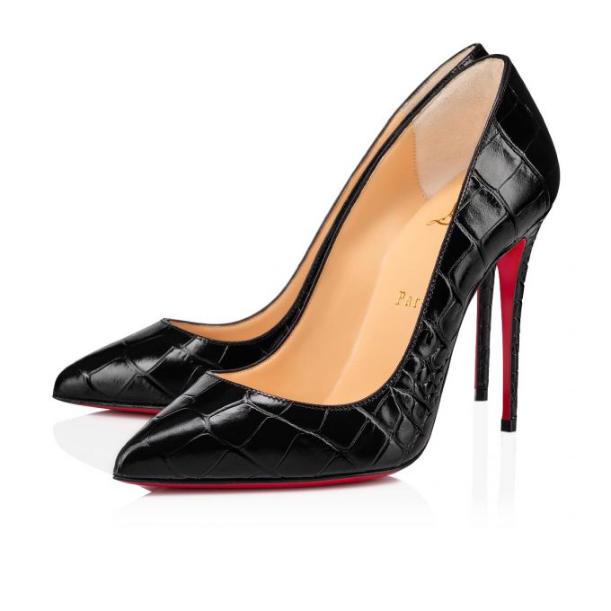 Christian Louboutin Pigalle Follies 100 Calf Pumps Pumps Dame Sort | DK-81027