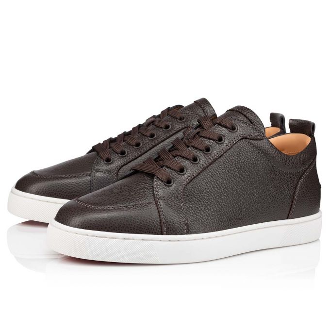 Christian Louboutin Rantulow 000 Calf Sneakers Sneakers Herre Mørkegrå | DK-40601