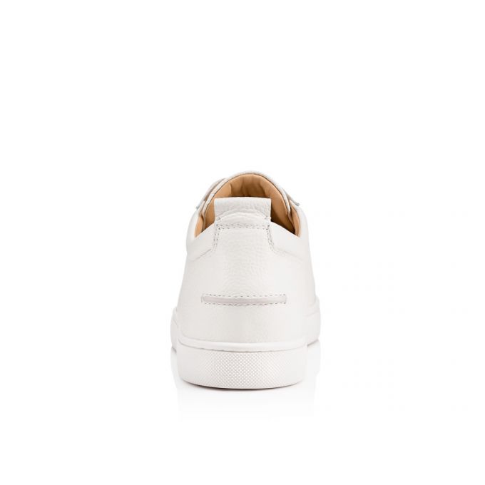 Christian Louboutin Rantulow 000 Latte Calf Sneakers Sneakers Herre Hvide | DK-89023