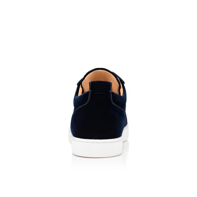 Christian Louboutin Rantulow Orlato Classic Fabric Sneakers Sneakers Herre Mørkeblå | DK-00913