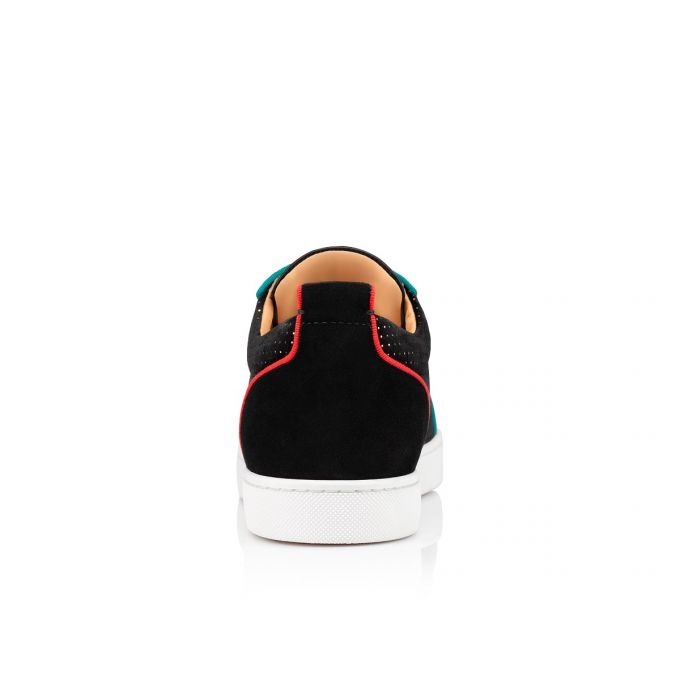 Christian Louboutin Rantulow Orlato Velvet Sneakers Sneakers Herre Sort Flerfarvede | DK-58272