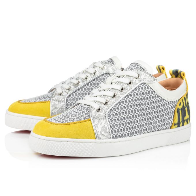 Christian Louboutin Rantulow Orlato Version Creative Fabric Sneakers Sneakers Herre Flerfarvede | DK-17516