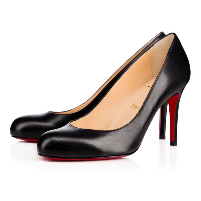 Christian Louboutin Simple Pump 085 85 Nappa Pumps Pumps Dame Sort | DK-74965