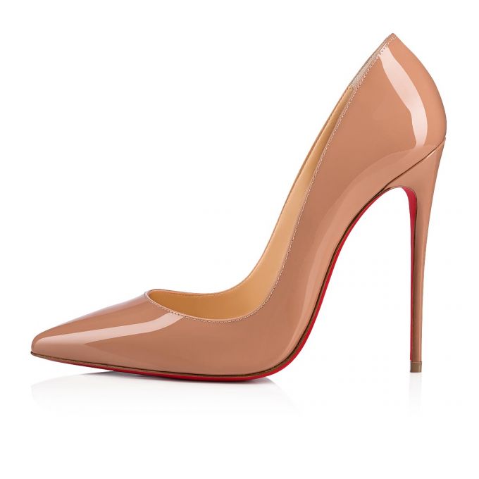 Christian Louboutin So Kate 120 120 Lak Pumps Pumps Dame Beige | DK-54415