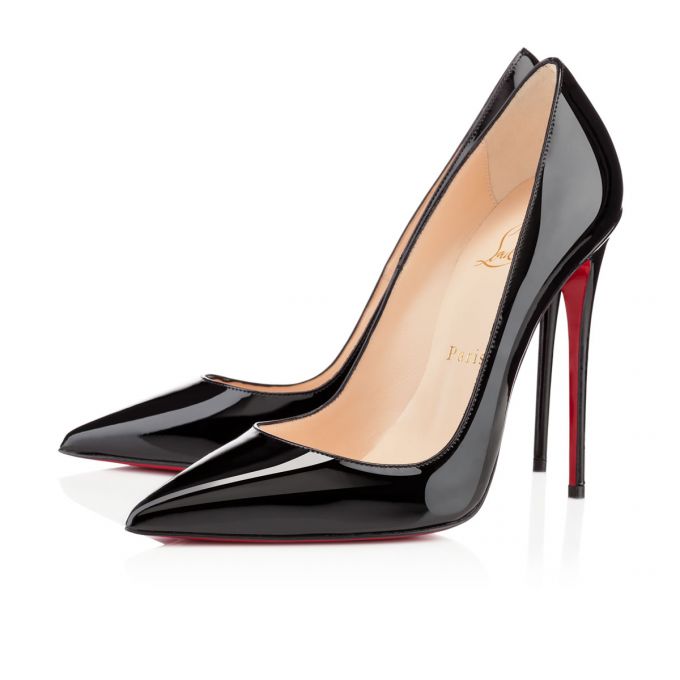 Christian Louboutin So Kate 120 120 Lak Pumps Pumps Dame Sort | DK-63622