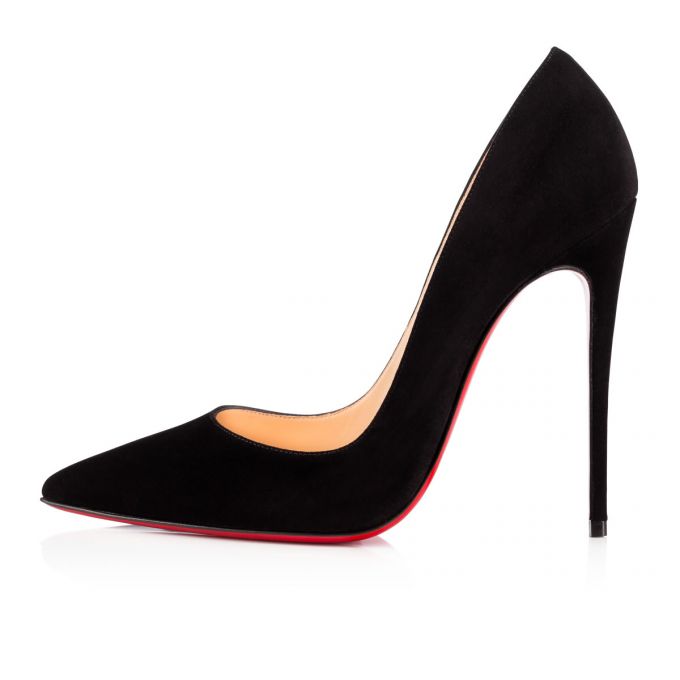 Christian Louboutin So Kate 120 120 Veau Velours Pumps Pumps Dame Sort | DK-65778