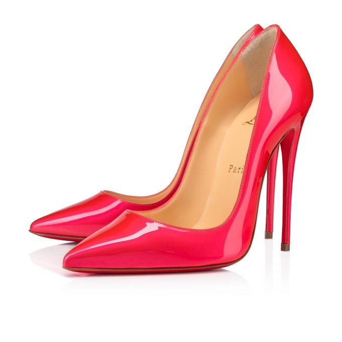 Christian Louboutin So Kate 120 Lak Pumps Pumps Dame Rød | DK-11289