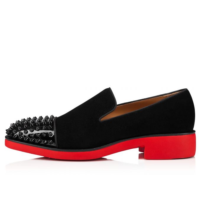 Christian Louboutin Spooky Rxl Calf Loafer Loafers Herre Sort | DK-48532