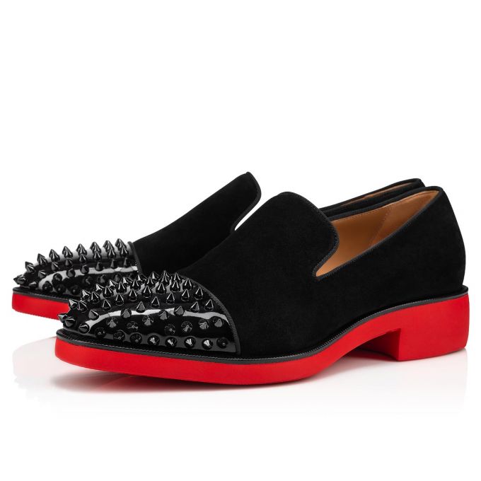 Christian Louboutin Spooky Rxl Calf Loafer Loafers Herre Sort | DK-48532