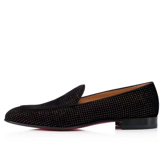 Christian Louboutin Stil On The Nile Velvet Loafer Loafers Herre Flerfarvede | DK-49652