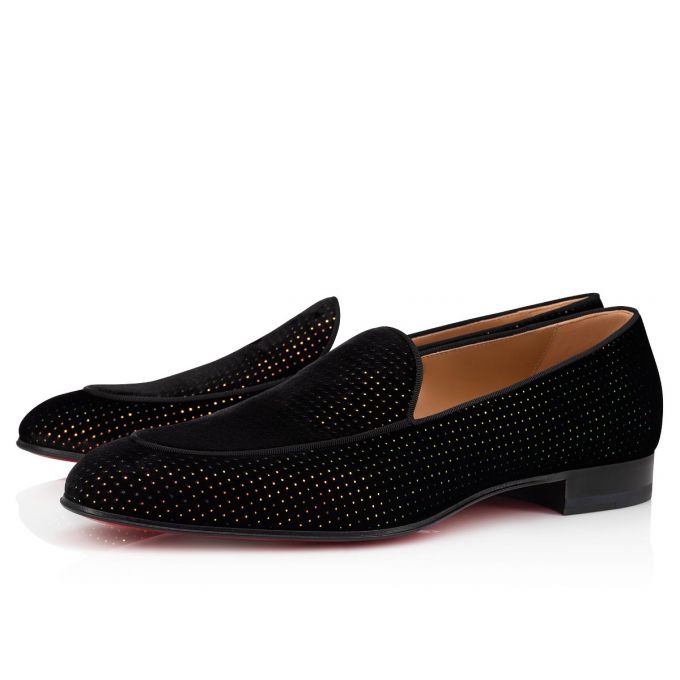 Christian Louboutin Stil On The Nile Velvet Loafer Loafers Herre Flerfarvede | DK-49652