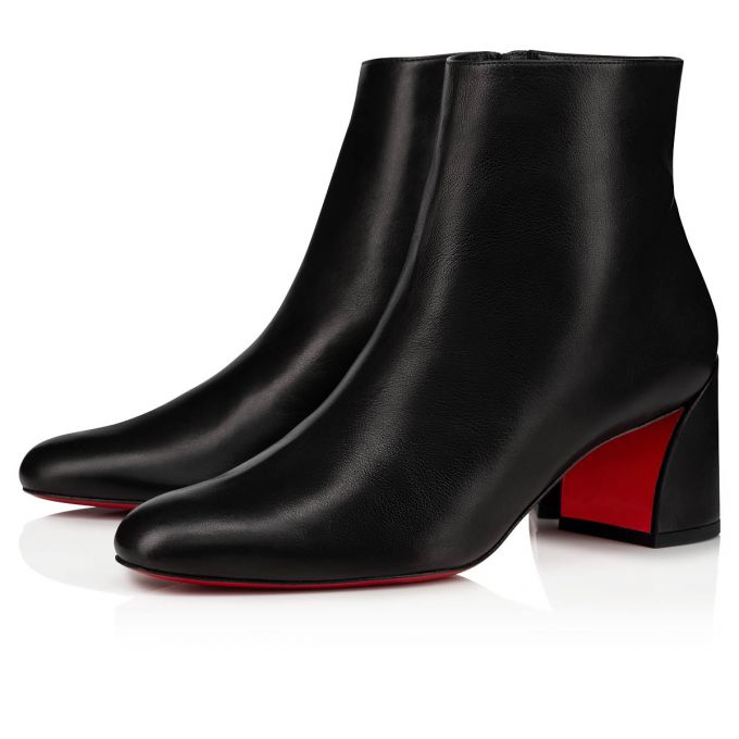 Christian Louboutin Turela 055 55 Calf Boots Støvler Dame Sort | DK-30809