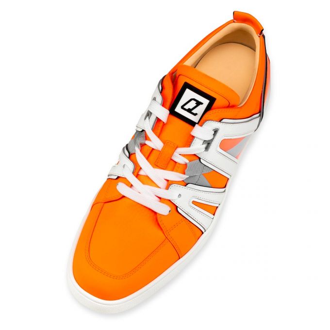 Christian Louboutin Vida Viva Calf Sneakers Sneakers Herre Orange | DK-84491