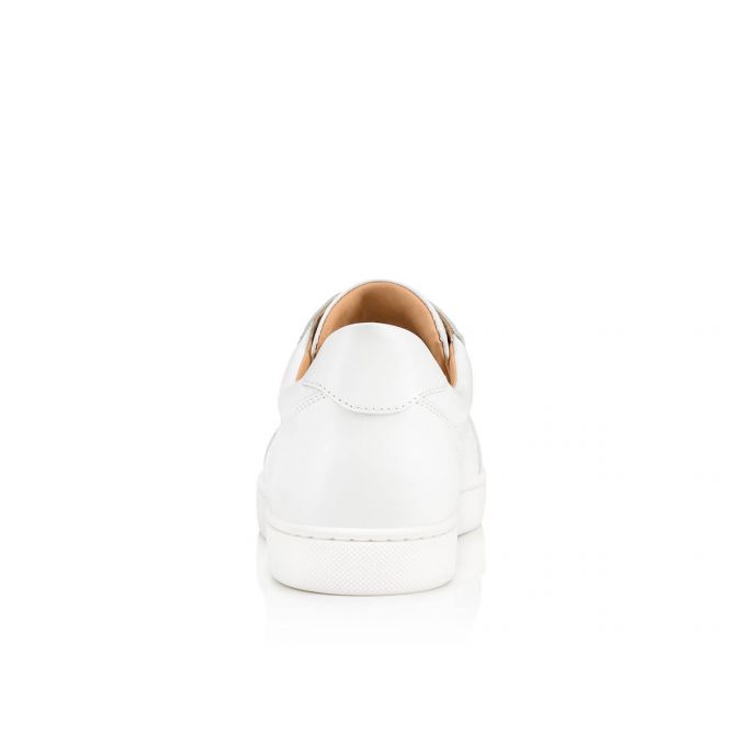 Christian Louboutin Vieira 000 Calf Sneakers Sneakers Dame Hvide | DK-55518