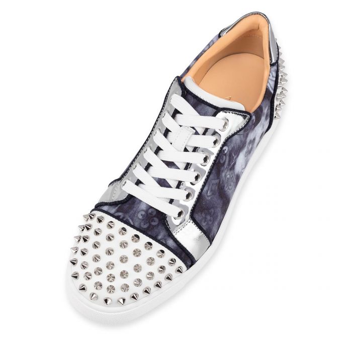 Christian Louboutin Vieira 2 Orlato Bomulds Sneakers Sneakers Dame Flerfarvede | DK-61650