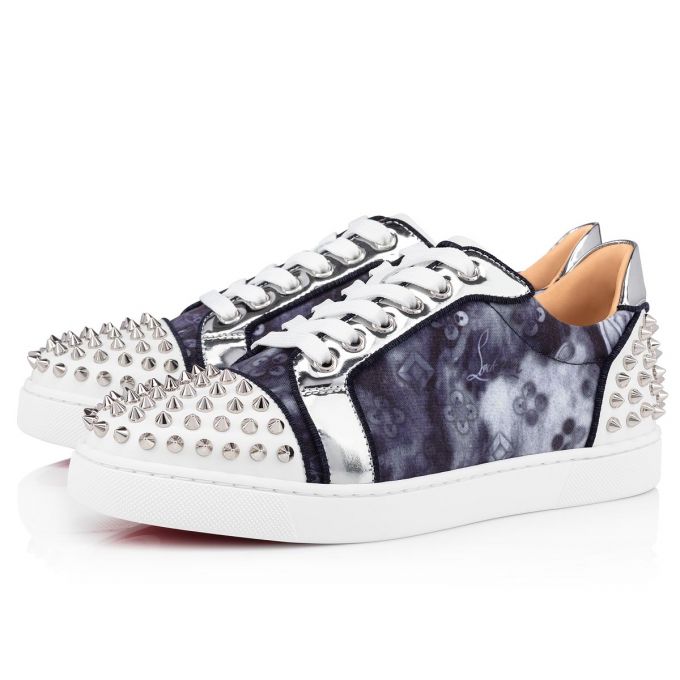 Christian Louboutin Vieira 2 Orlato Bomulds Sneakers Sneakers Dame Flerfarvede | DK-61650